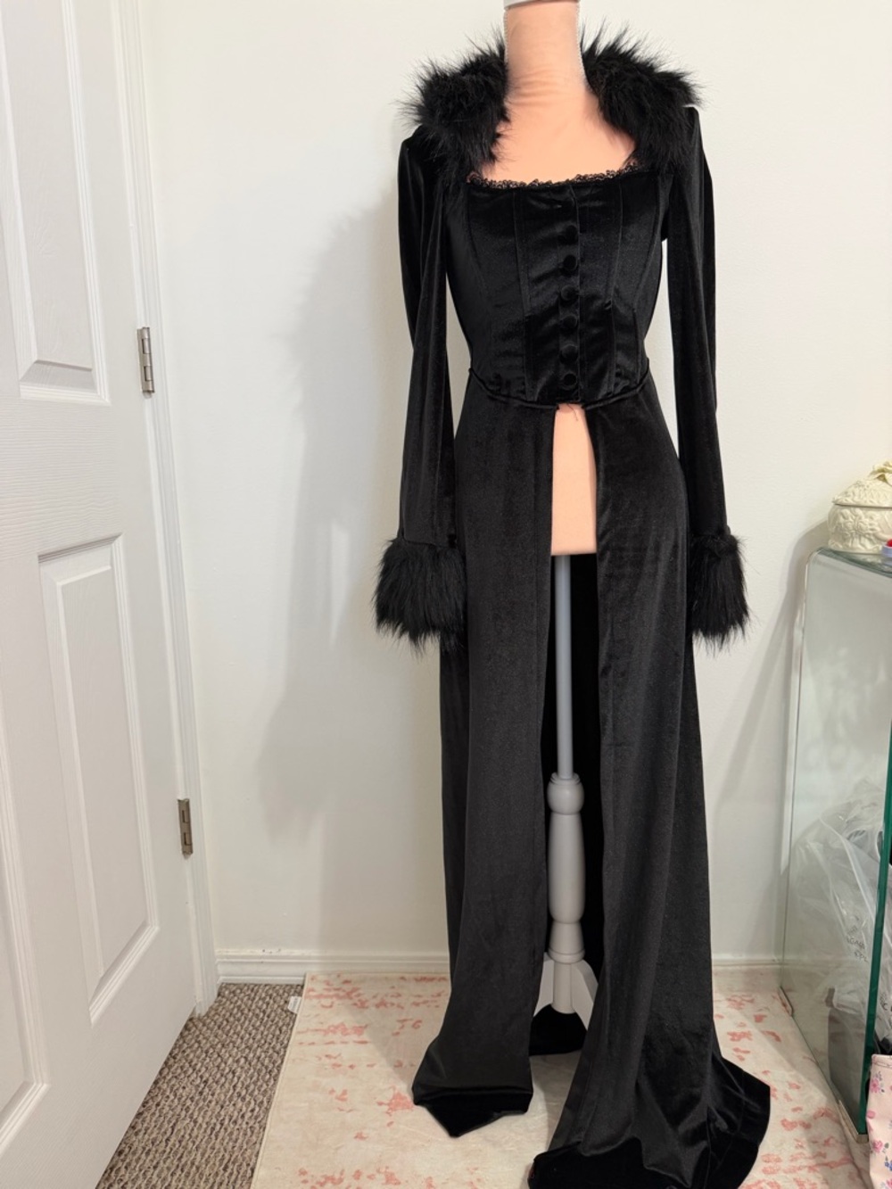 Dolls Kill Widow BLIND BELIEF CORSET TOP